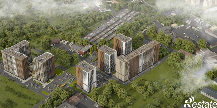 2-комн квартира в новом доме деревня Кондратово