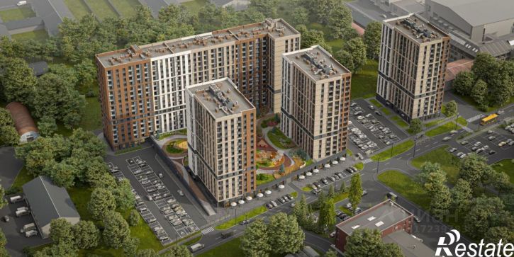 2-комн квартира в новом доме деревня Кондратово