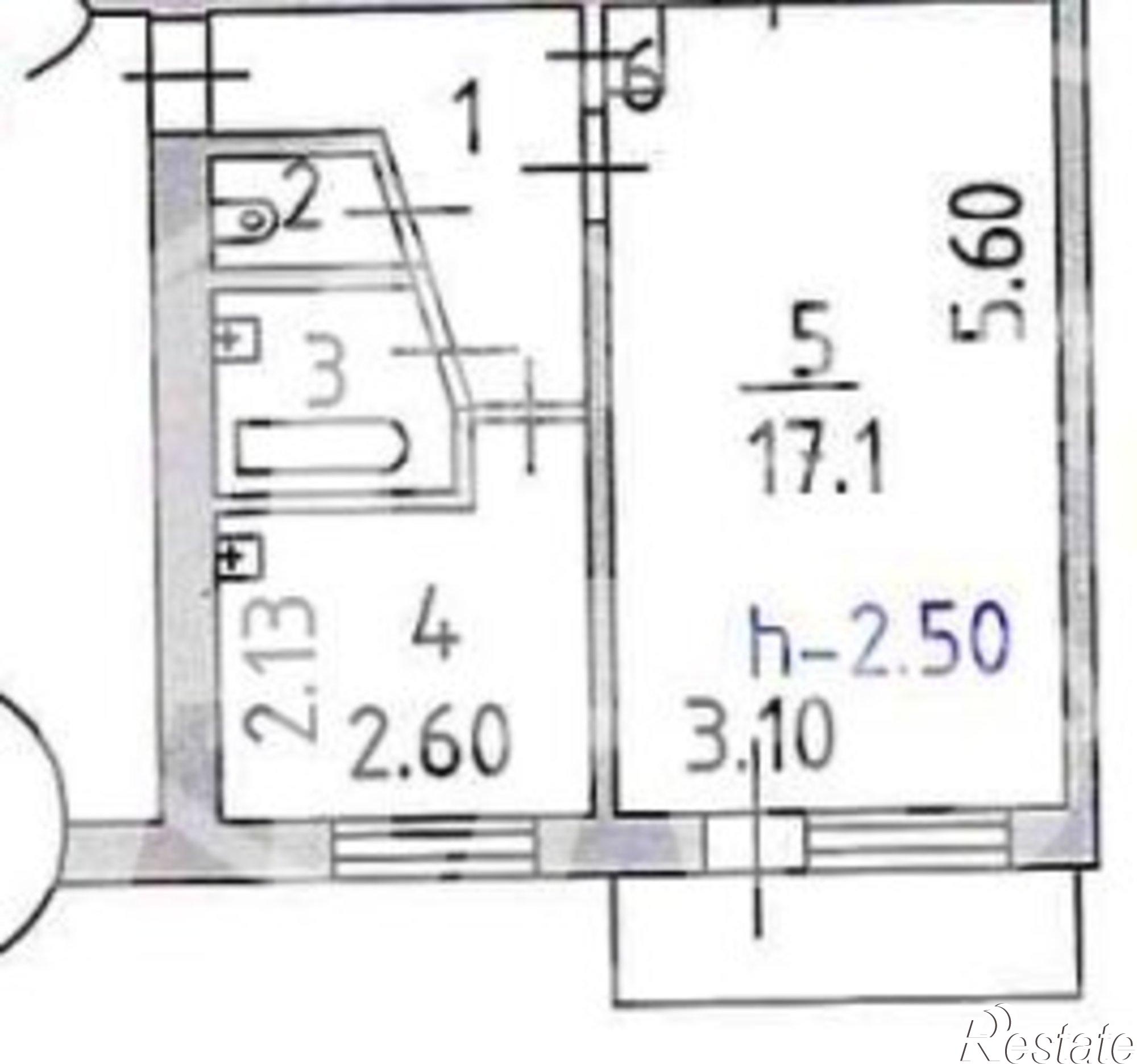 Купить квартиру за 2 550 000 рублей на Школьный переулок, 6/1