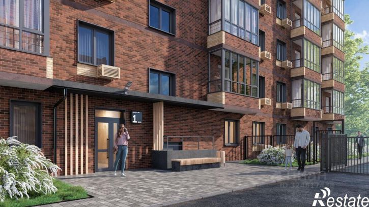 2-комн квартира в новом доме улица Вильямса