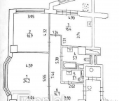 2-комн, 81кв м, этаж 11/25 улица Чернышевского, 15А