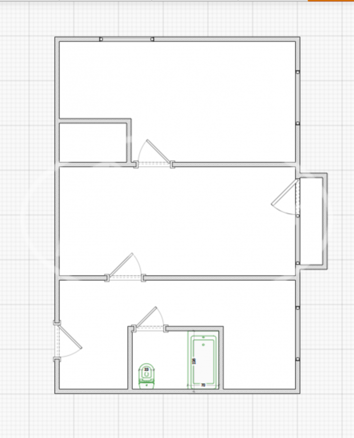 2-комн квартира проспект Ленина, 53