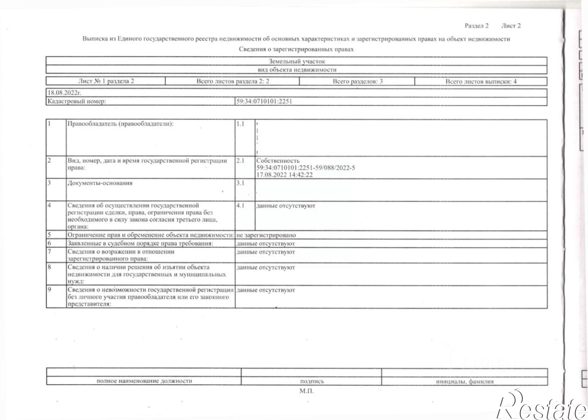 Купить землю, земельный участок за 215 000 рублей на ул Молодежная, 1