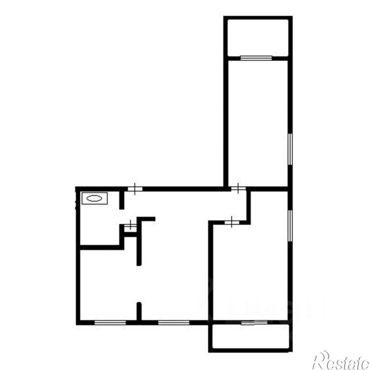3-комн квартира пер Строителей, 3,  д. 3