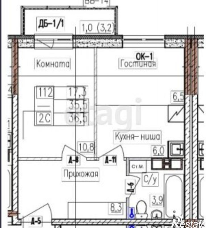2-комн квартира Пермь, Белозёрская улица, 30А