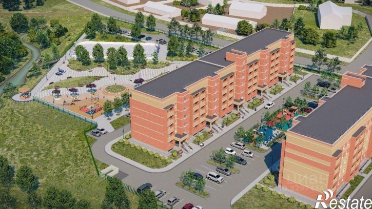 1-комн квартира в новом доме посёлок Горный
