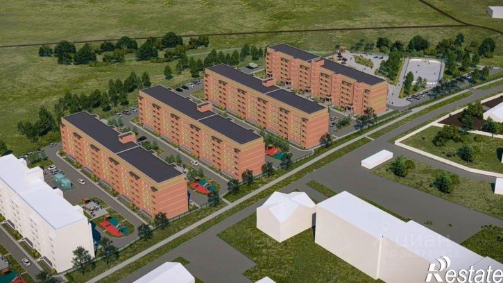 1-комн квартира в новом доме посёлок Горный