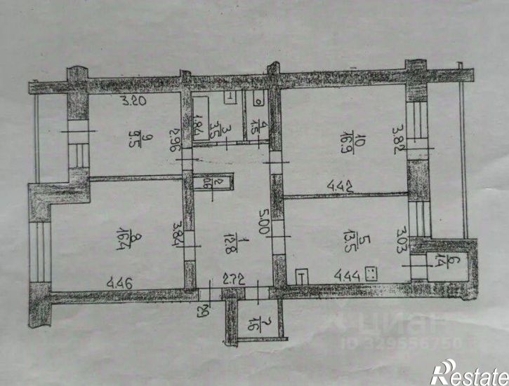 3-комн квартира улица Космонавтов, 24,  д. 24