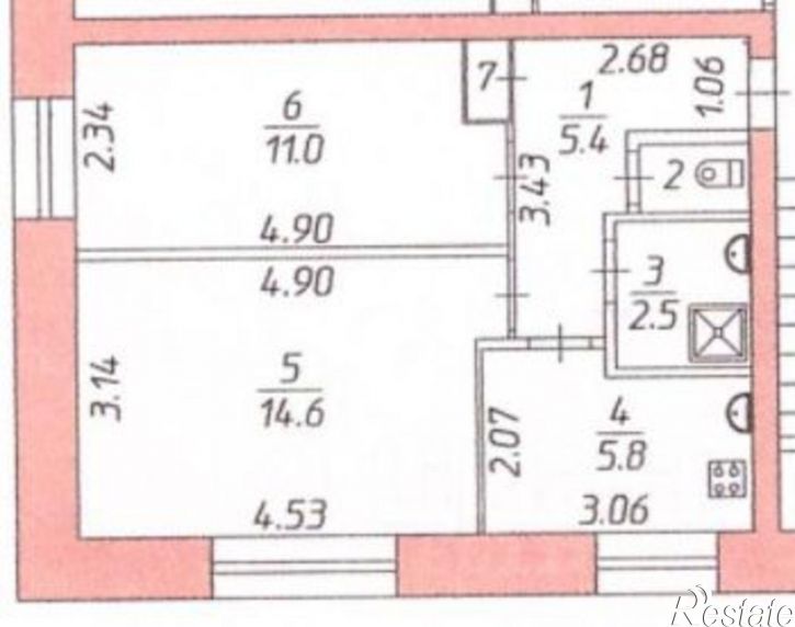 2-комн квартира улица Будённого, 33,  д. 33