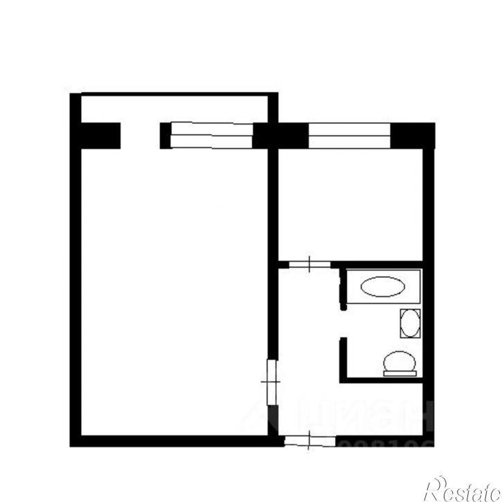 1-комн квартира ул Юбилейная, 34,  д. 34
