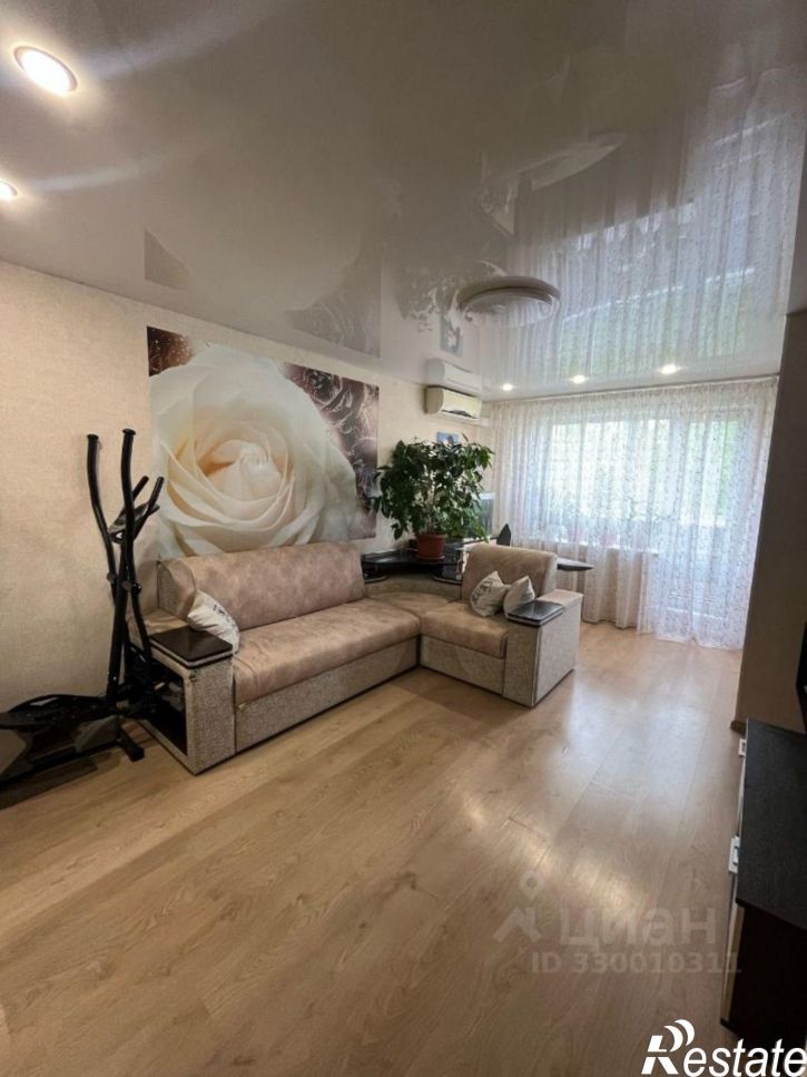 4-комн квартира Пермь, улица Маршала Рыбалко, 37
