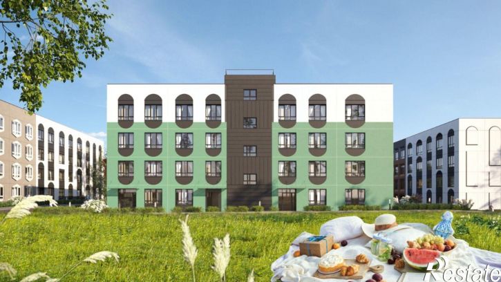 3-комн квартира в новом доме село Фролы
