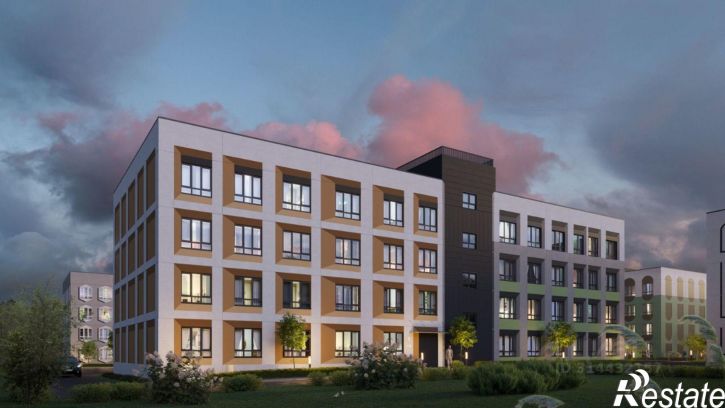 3-комн квартира в новом доме село Фролы