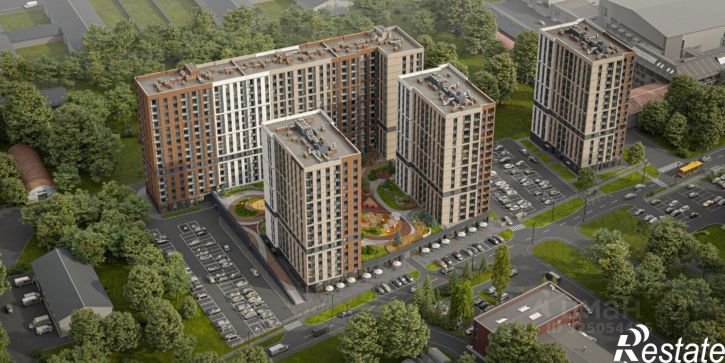 3-комн квартира в новом доме деревня Кондратово