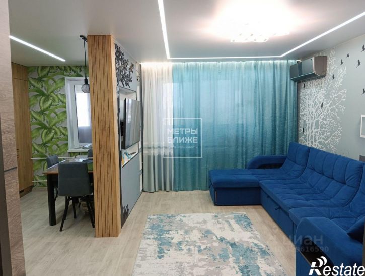 2-комн квартира Пермь, улица Адмирала Ушакова, 65