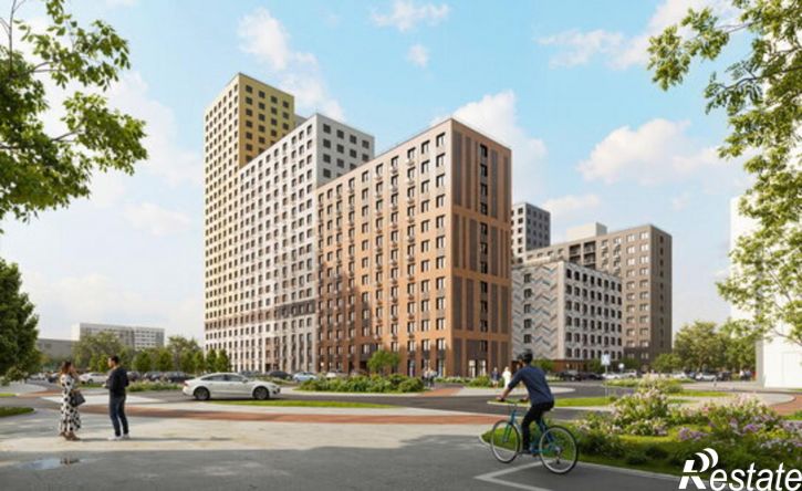1-комн квартира в новом доме Саранская улица, 5А,  д. 5А