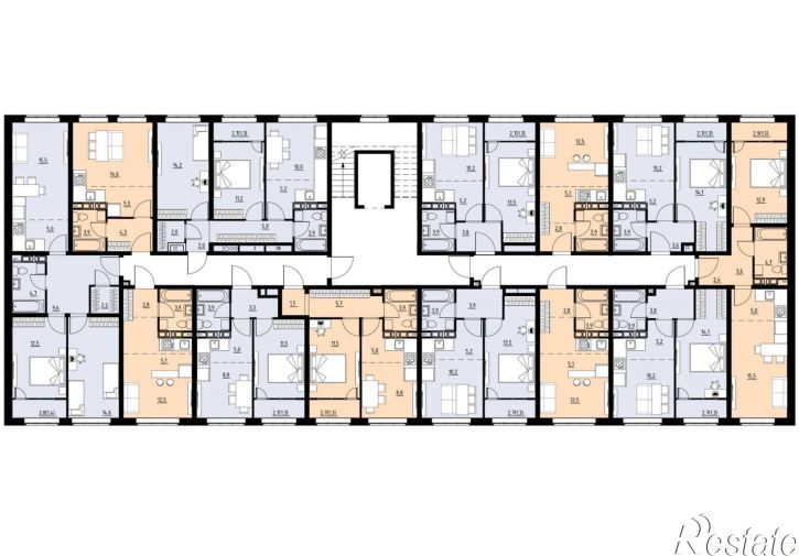 3-комн квартира в новом доме село Фролы