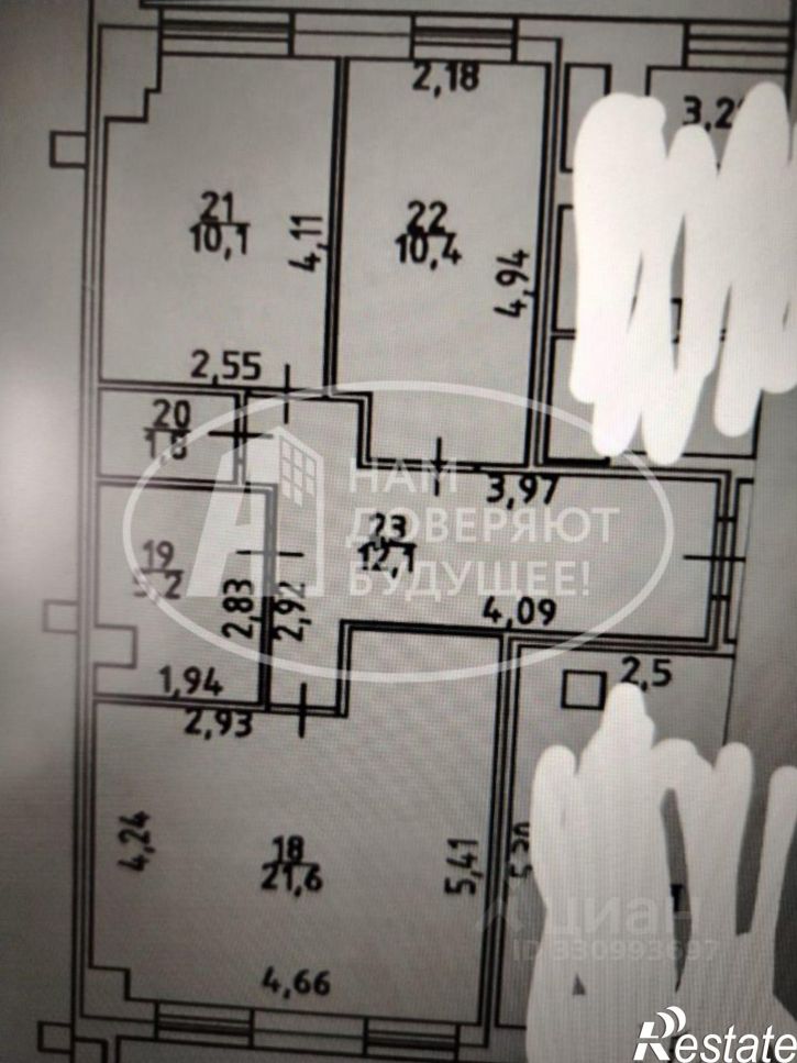 2-комн квартира улица Герцена, 40А,  д. 40А