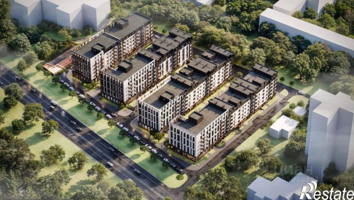 3-комн квартира в новом доме бульвар Гагарина, 72