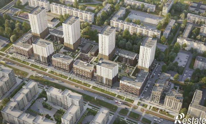 2-комн квартира в новом доме Чердынская улица, 46
