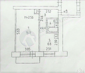 1-комн, 31кв м, этаж 4/5 ул Косьвинская, 9