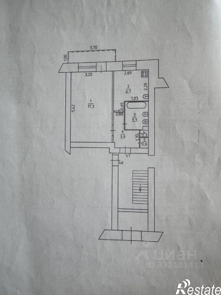 1-комн квартира Кунгур, Детская улица, 31