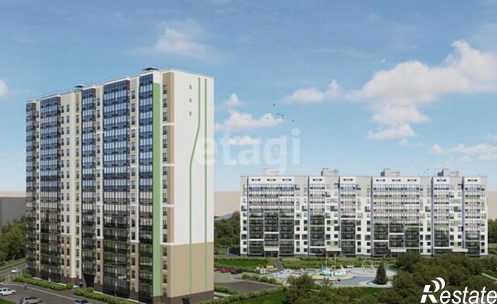 2-комн квартира в новом доме Пермь, улица Танцорова, 96