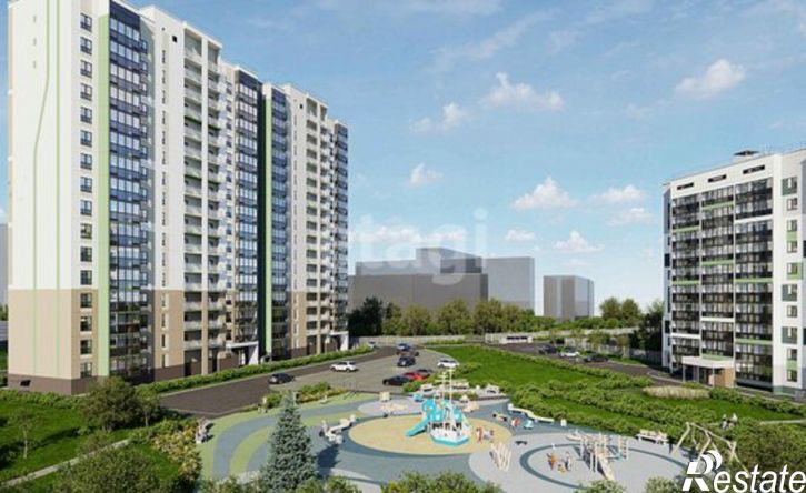 2-комн квартира в новом доме Пермь, улица Танцорова, 96