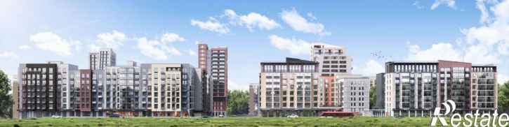 2-комн квартира в новом доме улица Дзержинского, 35А