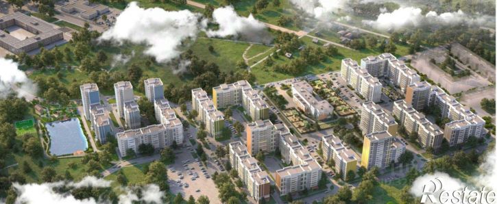 1-комн квартира в новом доме село Фролы
