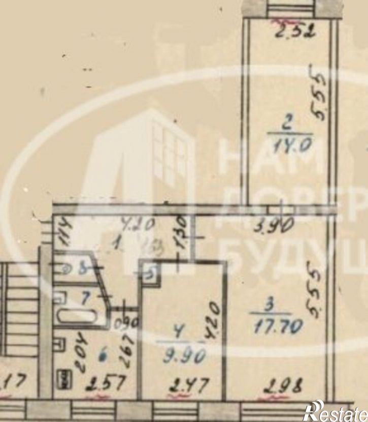 3-комн квартира ул Чайковского, 20А,  д. 20А