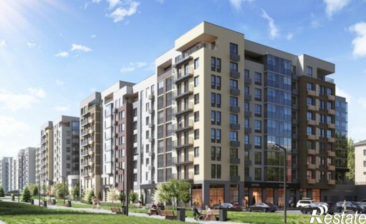 2-комн квартира в новом доме Пермь, улица Дзержинского, 35А