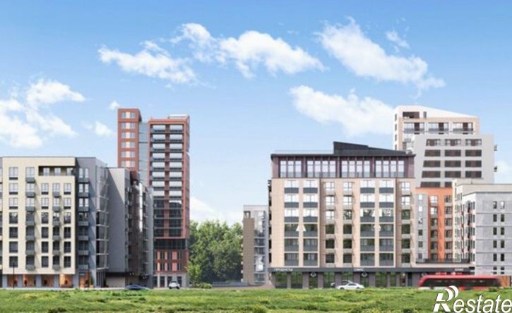 2-комн квартира в новом доме Пермь, улица Дзержинского, 35А