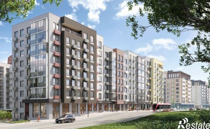2-комн квартира в новом доме Пермь, улица Дзержинского, 35А