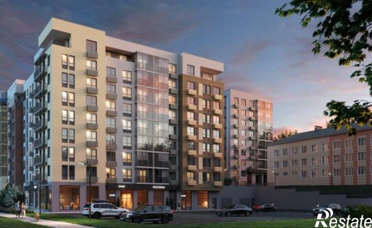2-комн квартира в новом доме Пермь, улица Дзержинского, 35А