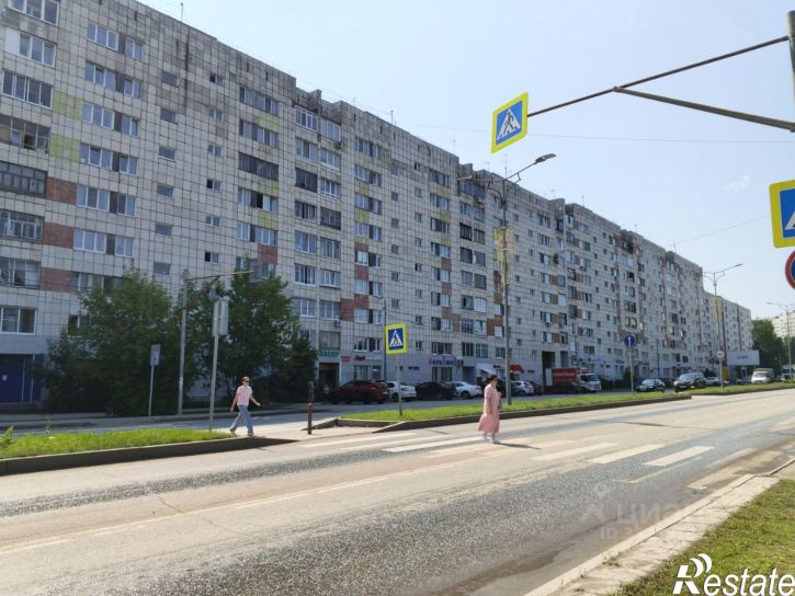 1-комн квартира Пермь, улица Адмирала Ушакова, 55/2
