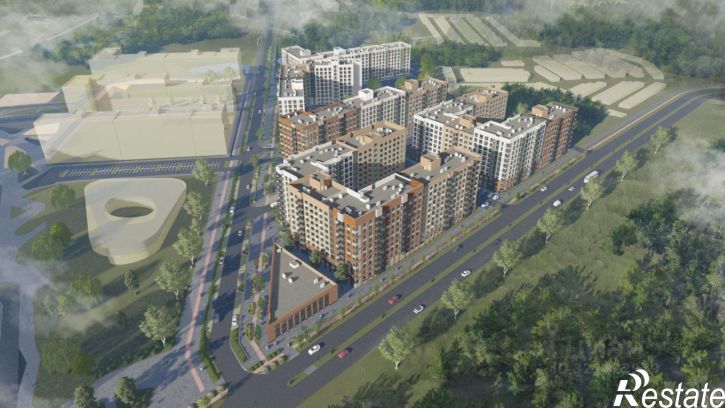 3-комн квартира в новом доме улица Карпинского, 115