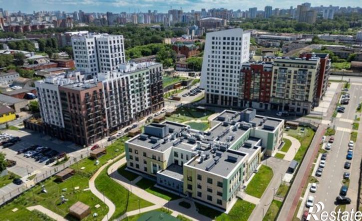 2-комн квартира в новом доме Пермь, микрорайон Заимка, ЖК Камаполис