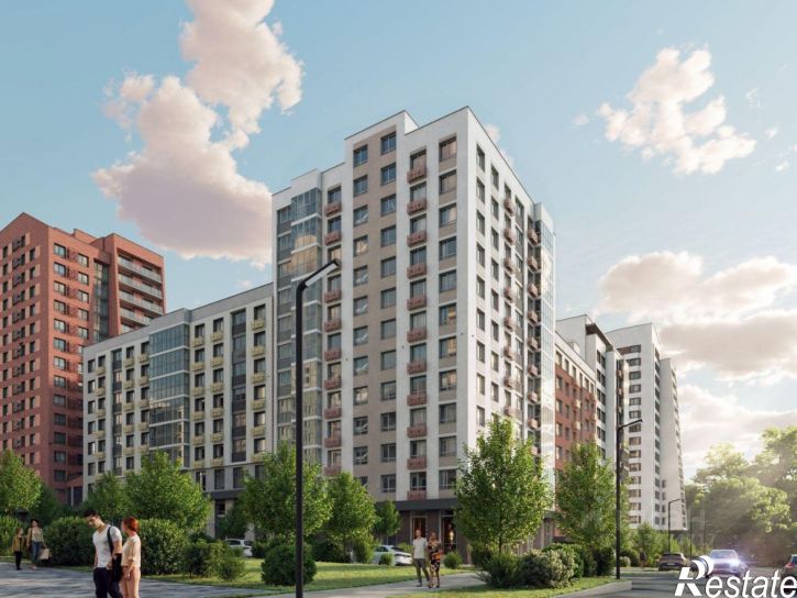 2-комн квартира в новом доме улица Дзержинского, 35