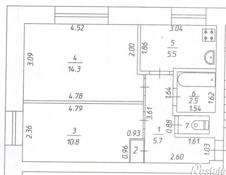 2-комн квартира ул Буденного, 35,  д. 35