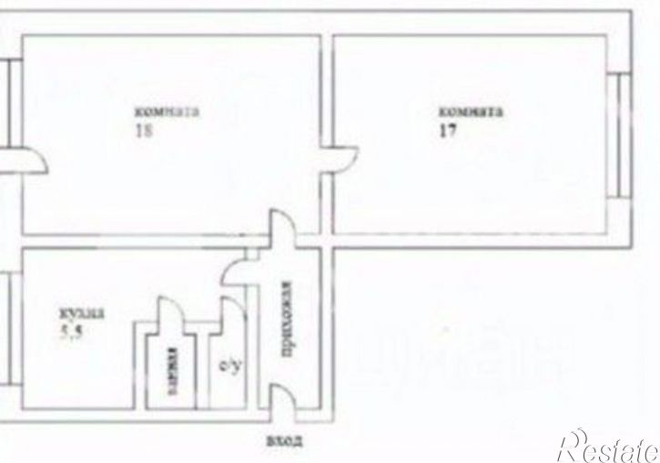 2-комн квартира Чусовской муниципальный округ, Чусовой