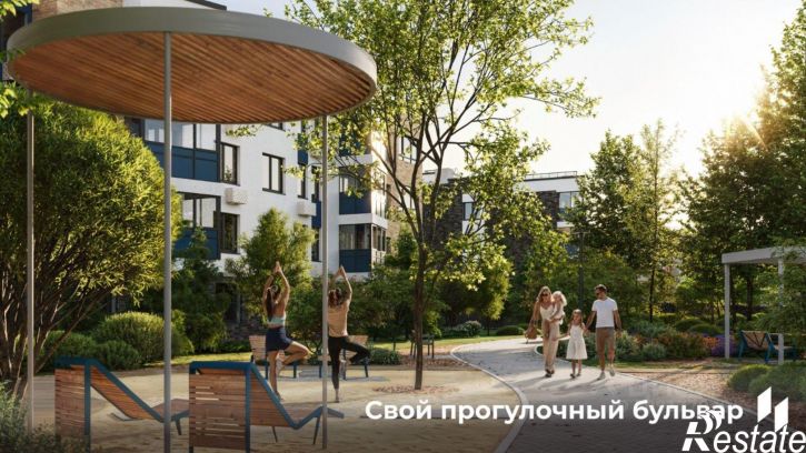 2-комн квартира в новом доме Рионская улица, 4А