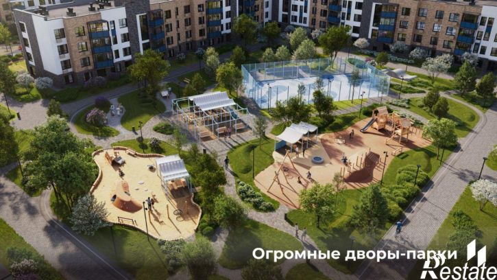 2-комн квартира в новом доме Рионская улица, 4А