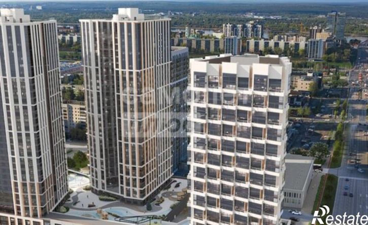 3-комн квартира в новом доме Пермь, улица Пушкина, 91