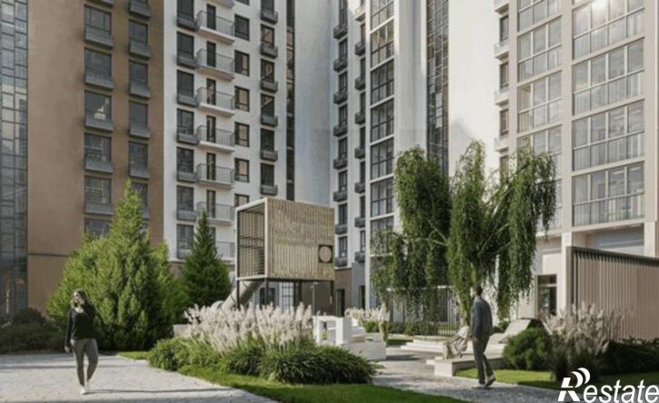 1-комн квартира в новом доме Пермь, микрорайон Камская Долина, ЖК Пятый элемент