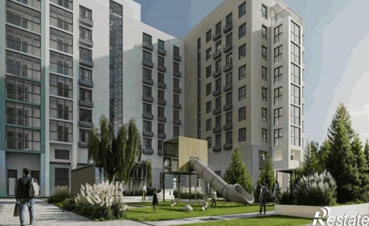 1-комн квартира в новом доме Пермь, микрорайон Камская Долина, ЖК Пятый элемент