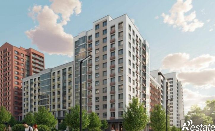 1-комн квартира в новом доме Пермь, микрорайон Заимка, ЖК Камаполис