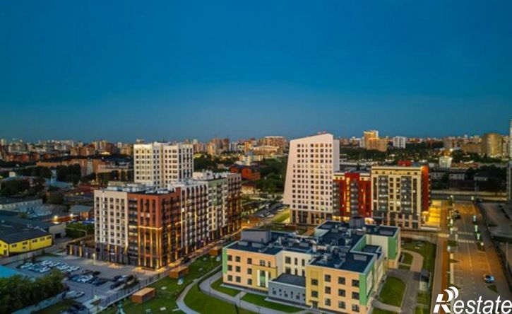 1-комн квартира в новом доме Пермь, микрорайон Заимка, ЖК Камаполис
