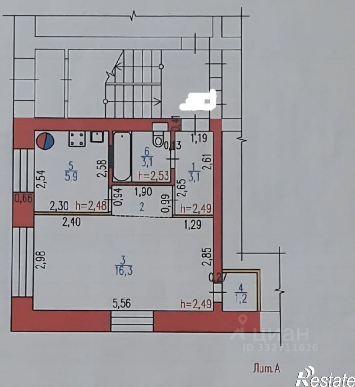 2-комн квартира ул 50 лет Октября, 5,  д. 5