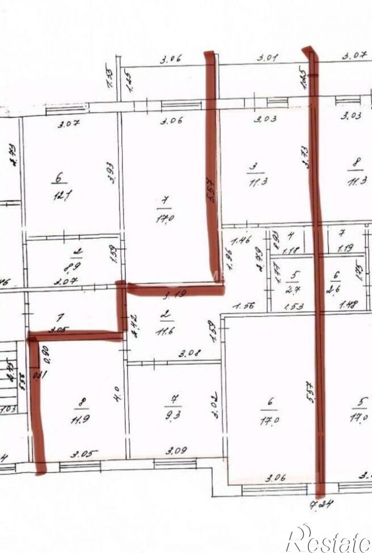 3-комн квартира ул Дружбы, 1,  д. 1